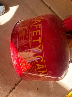 Metal gas can 2.5 gallons