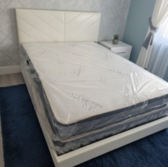 New QUEEN SIZE MATTRESS BED SET BED WITH MATTRESS CAMA QUEEN SIZE NUEVA