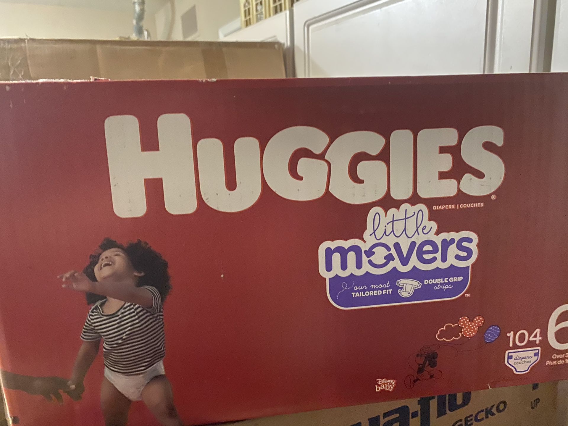 Huggies little movers size 6