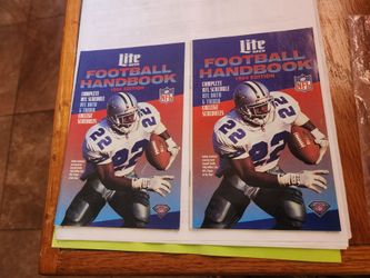 Miller Lite 1994 Football Handbooks