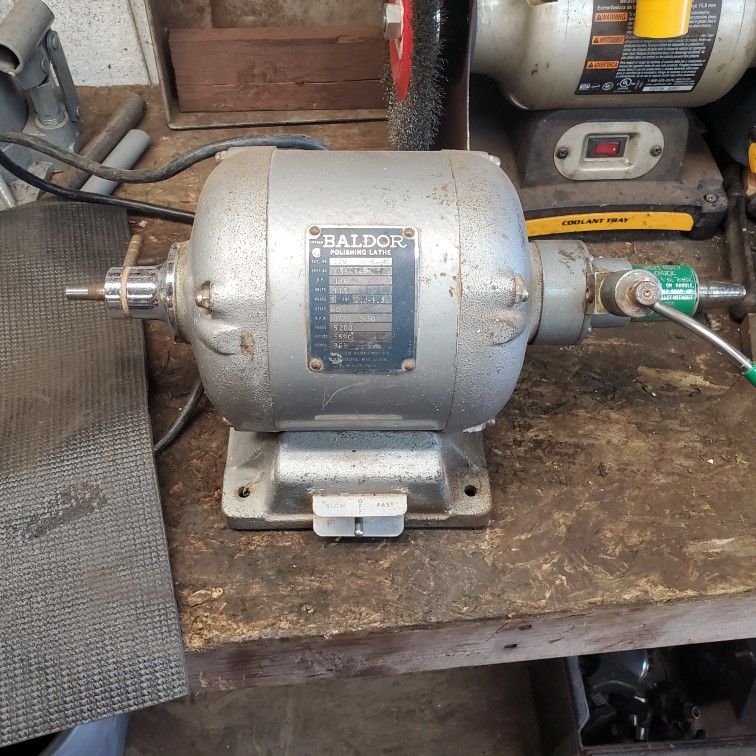 Baldor High / Low Speed Polishing Lathe Motor