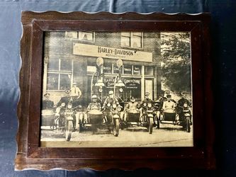 Vintage Harley Davidson picture 