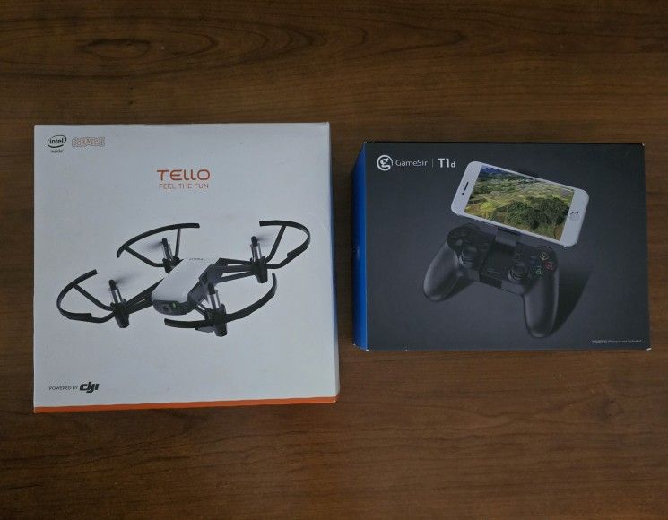 DJI Tello Drone With GameSir Controller 