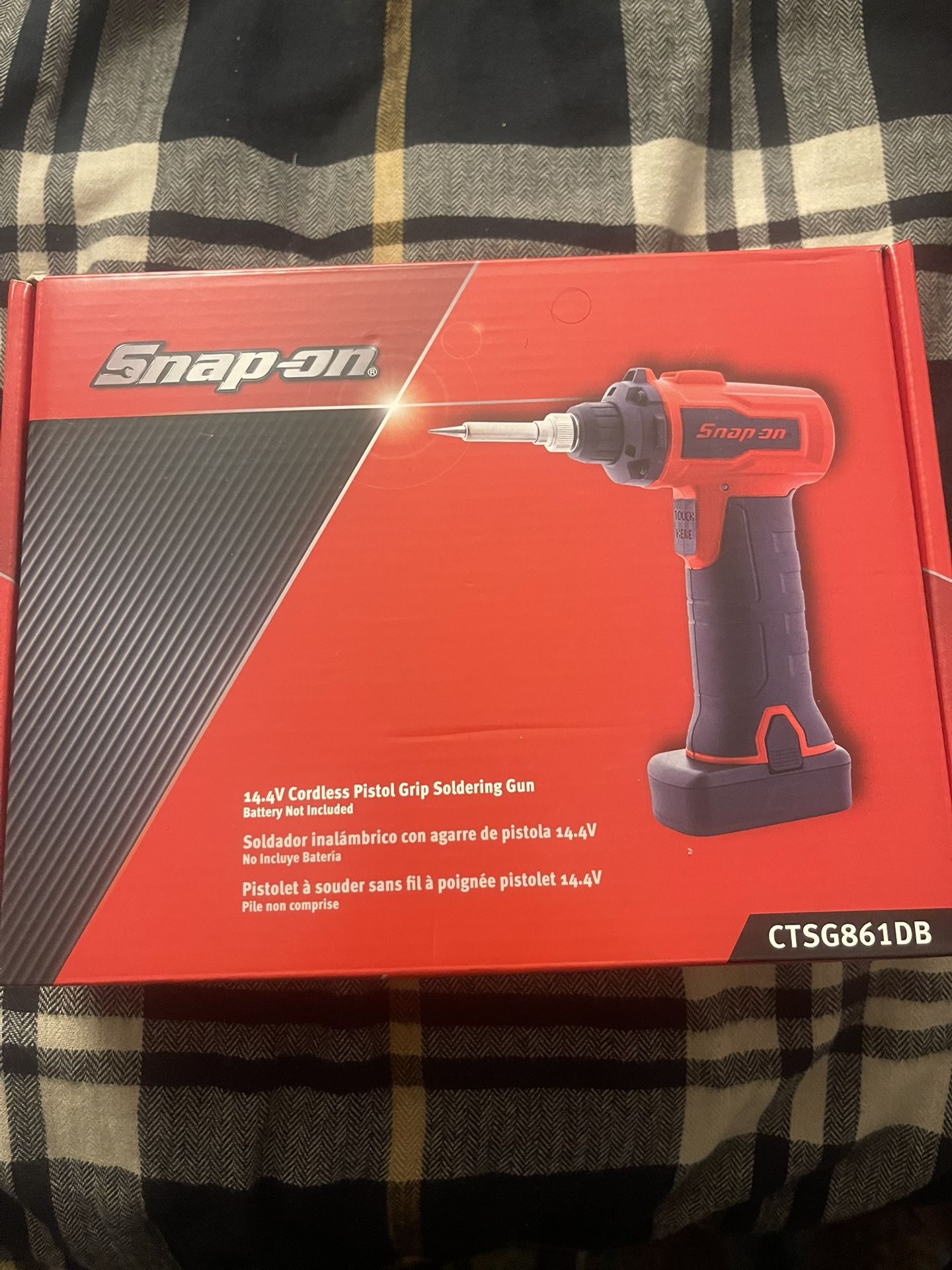 Snap On 14.4v Soldering Gun CTSG861