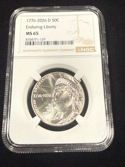 2026 D Half Dollar NGC MS 65
