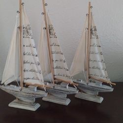 Sailboat Set Of 3