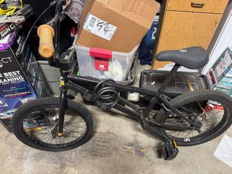 Mongoose BMX Bike with Cable Lock