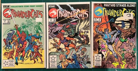 ThunderCats Star Comics #1, #2, #3