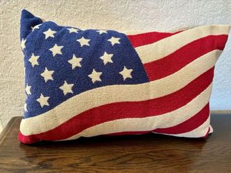 American Flag Decorative Pillow