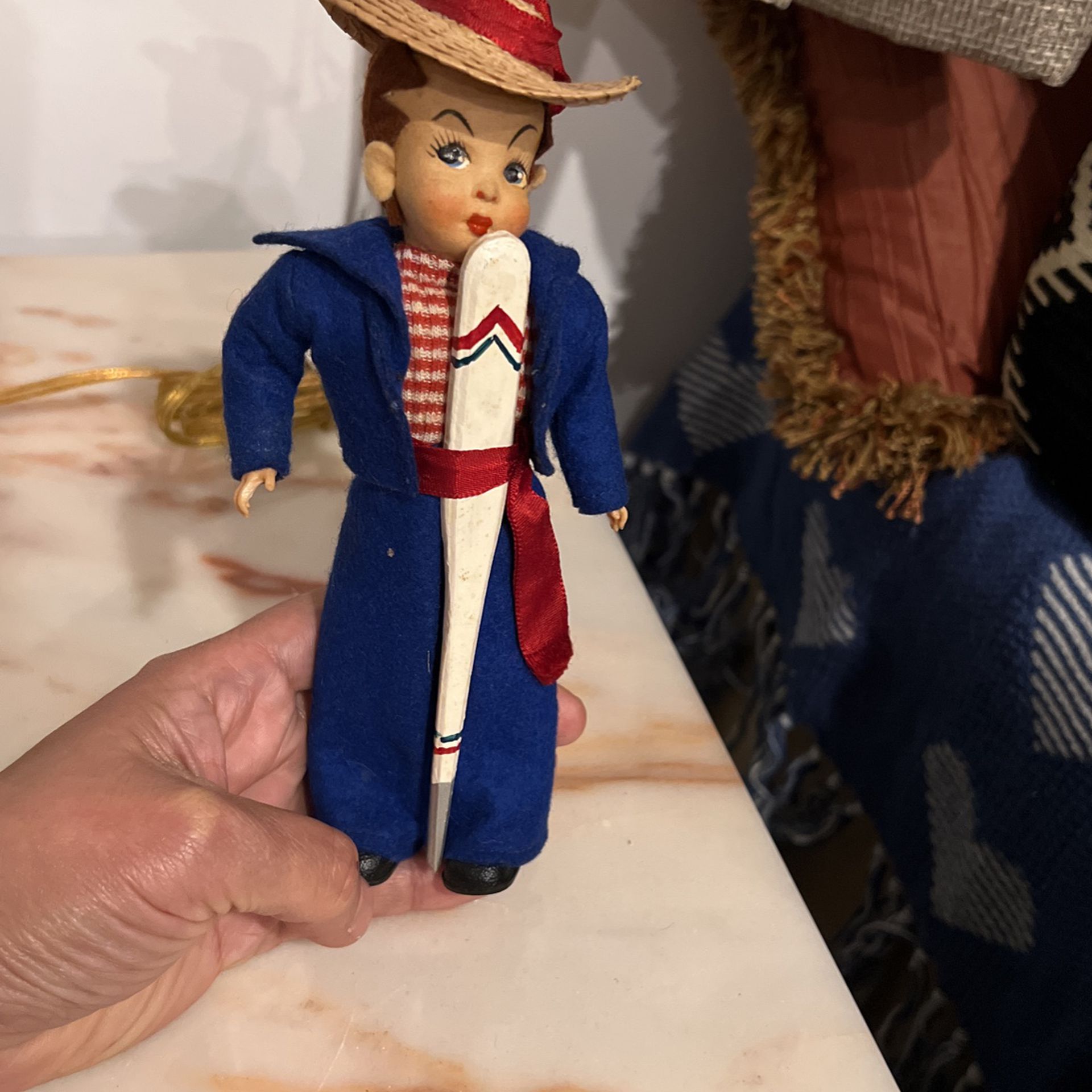 Antique Handmade Italian Gentleman Doll