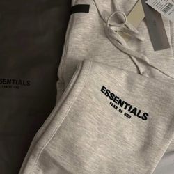 Light Oatmeal Essential Sweats