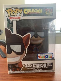 Crash Bandicoot PoP! Games 274 Exclusive to Toys “R” Us