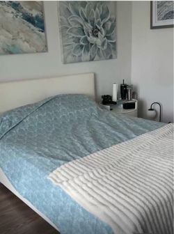 Leather white bed queen Italy