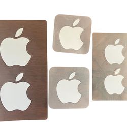 12-Apple Store Stickers 