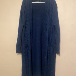 Navy Cardigan 