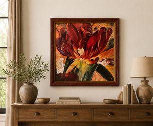 Realms of Love by Bobbie Burgers Custom Framed Floral Art Print