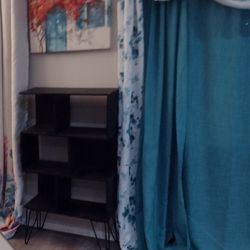 Book Case , Table With 2 Stools 