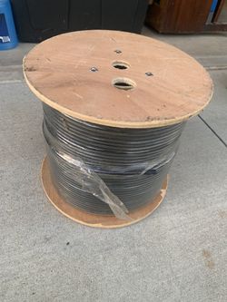 RG6/U Quad Shield RG6 Coax Cable 1000’ Spool 
