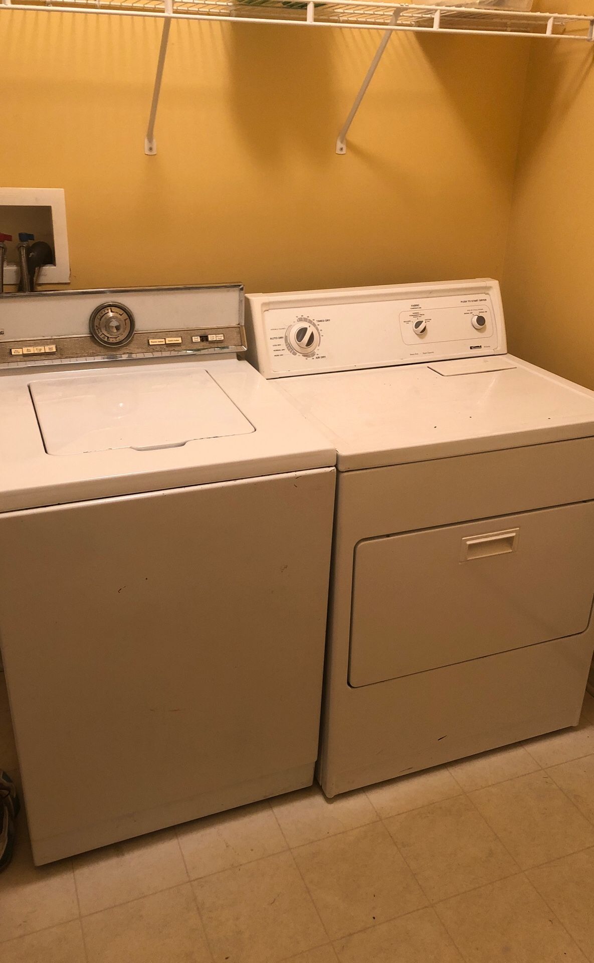 Maytag Washer & kenmore dryer