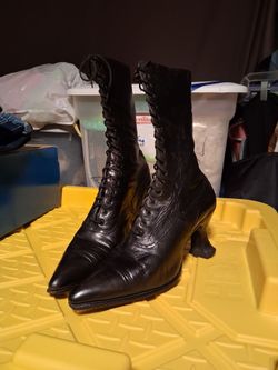 Vintage 1900's Victorian Granny Boots