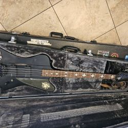 Epiphone Nikki Sixx Blackbird Bass With Hardshell Case