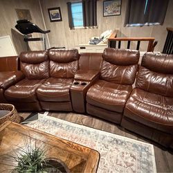 Sofa theater recliners