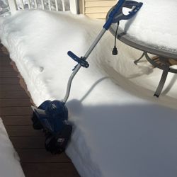 11 Inch 10 Amp Electric Snow Shovel With Light 