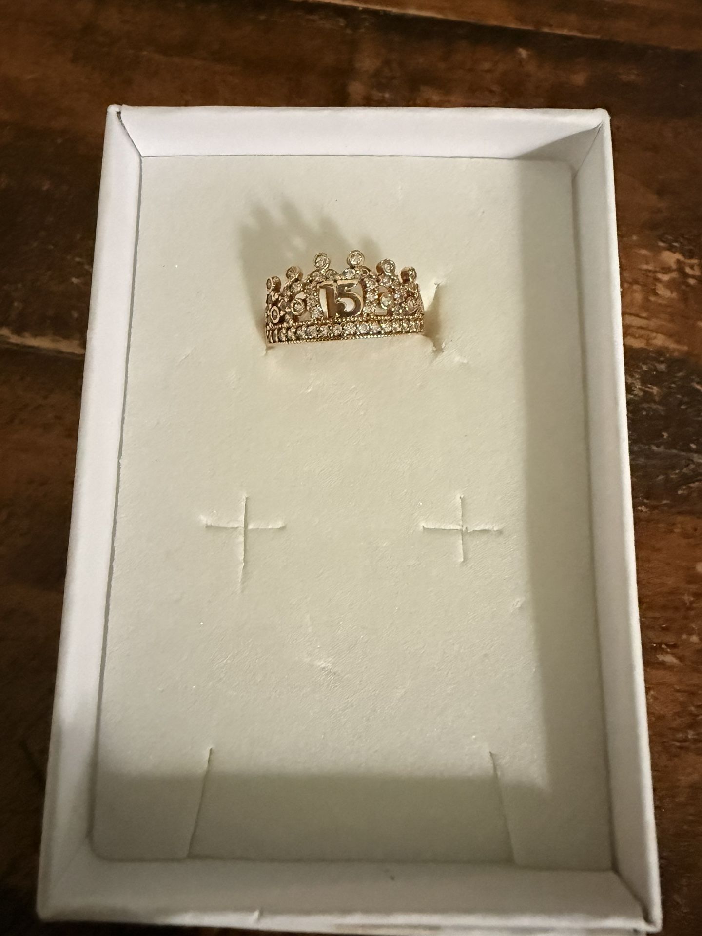 Quinceañera ring