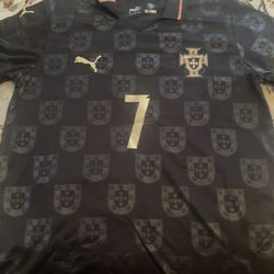 Ronaldo Portugal Black Panther Jersey