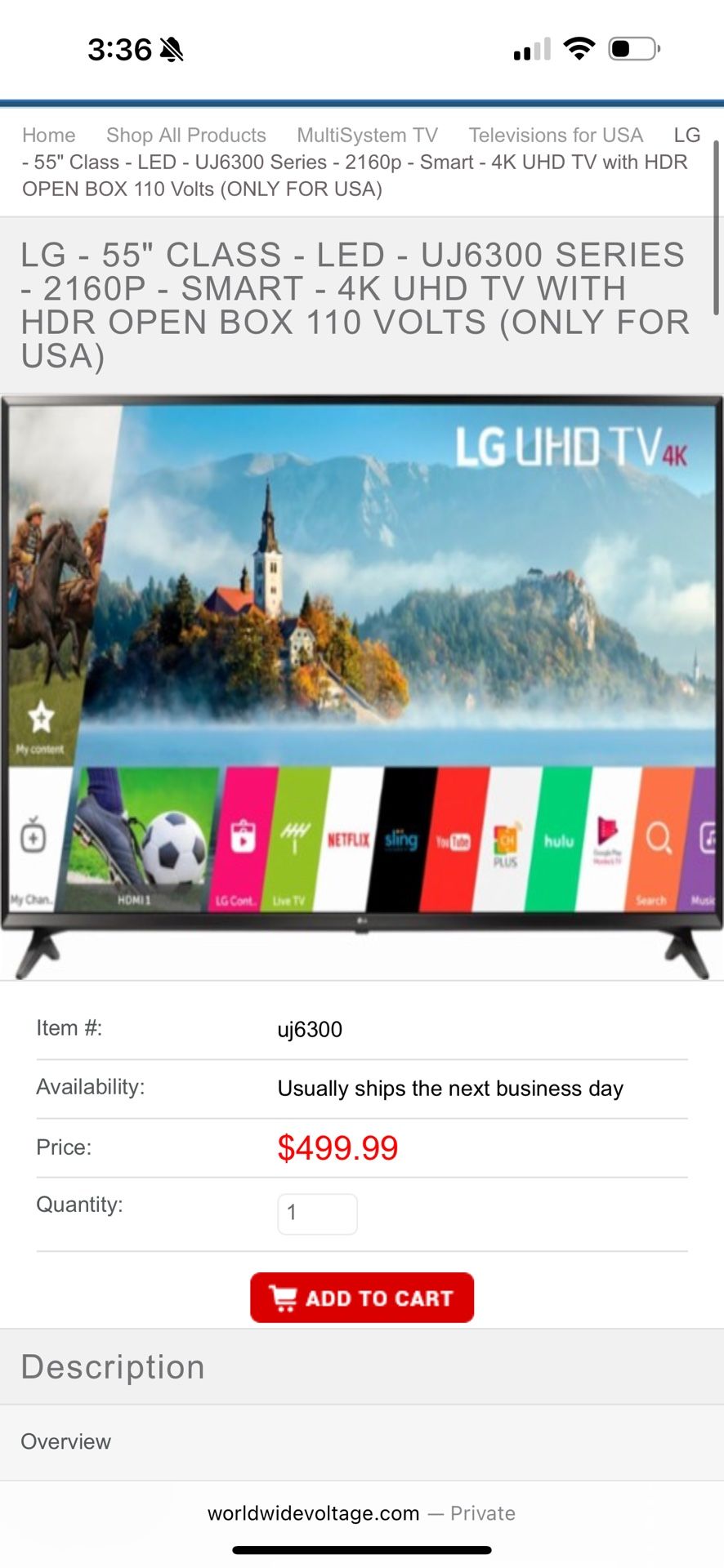 55 Lg Tv