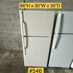 GE Refrigerator Top And Bottom (#546)