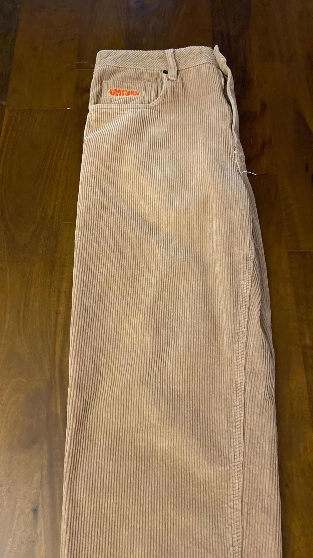 Empyre Khaki Y2K Courdy Relaxed Loose Fit Skate Pants