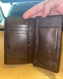 Coach ID Wallet Card Or Passport Holder 