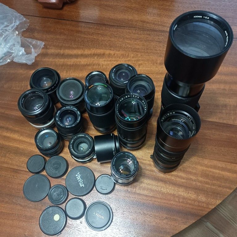 Vintage Camera Lenses