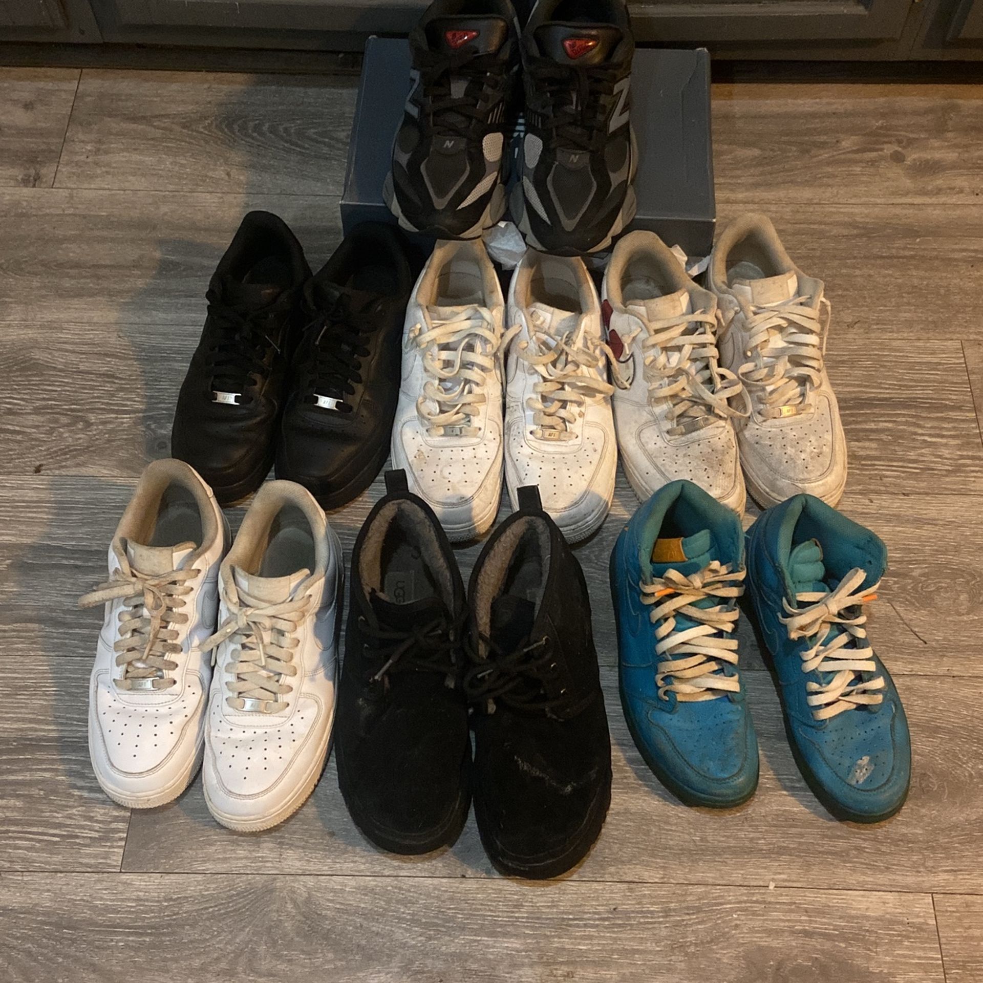 7 Pairs Of Shoes