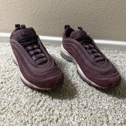 Nike Air Max 97 Burgundy Women Size 8.5