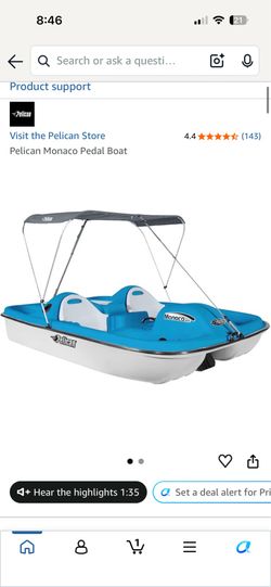 Pedal boat