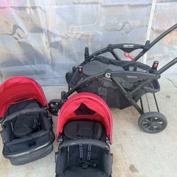 Twin stroller