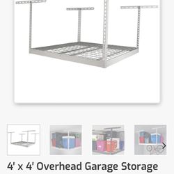 SafeRacks 2x8 Overhead Garage Storage Rack