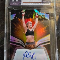 Paige VanZant Auto Card