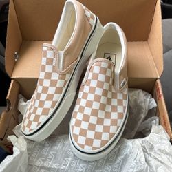 Vans Frappe Checkered Women’s Slip-Ons 
