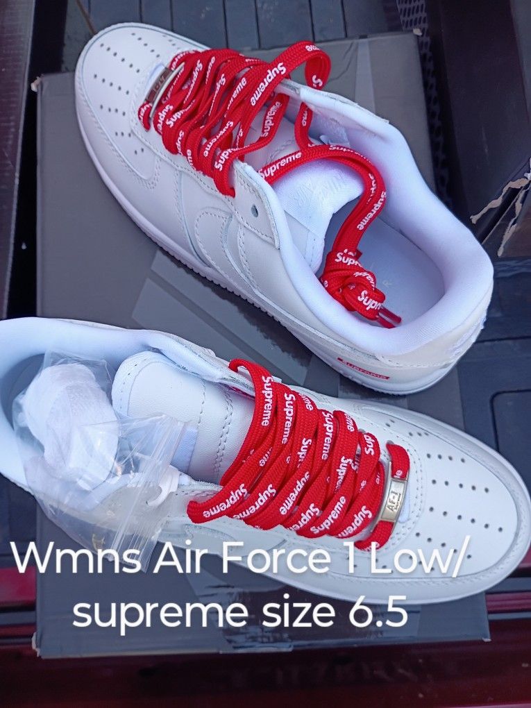 Wmns Air Force Low/Supreme Size 6.5
