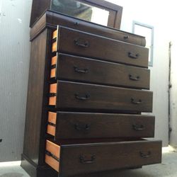 Tall Dresser With Mirror GOOD CONDITION!!