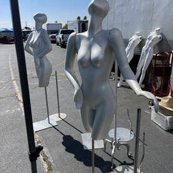 80’s Greneker Full Mannequin And Stand