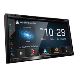 Kenwood DNX697S 6.8" CD/DVD Garmin Navigation Touchscreen Receiver w/Apple CarPlay and Android Auto