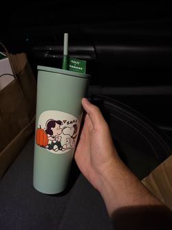 Starbucks x Peanuts Snoopy 75th Anniversary Cold Cup Tumbler New