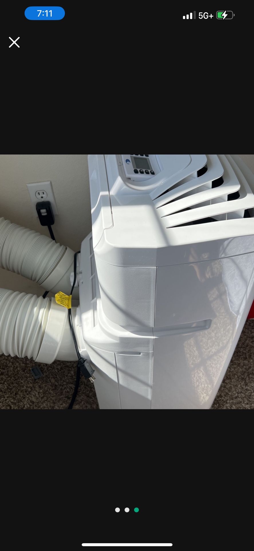 Dual hose AC Unit 11,000 BTU - WHYNTER ARC