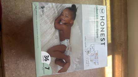 Honest diapers size 7