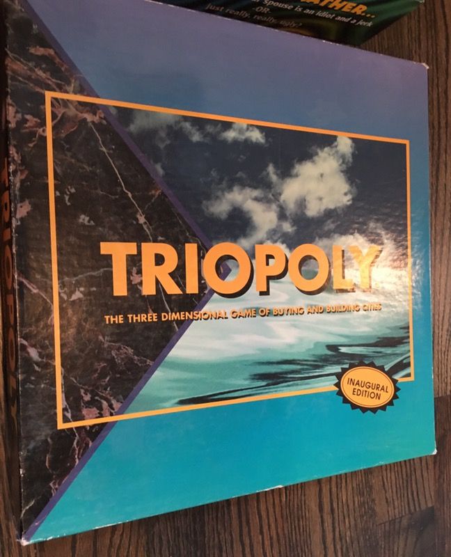 Triopoly board game