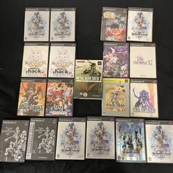 PS2 Rare Game Lot (JAPAN ONLY REGION LOCKED) 